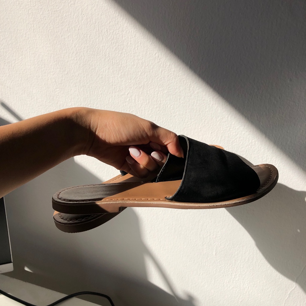 Basic Black Sandal
